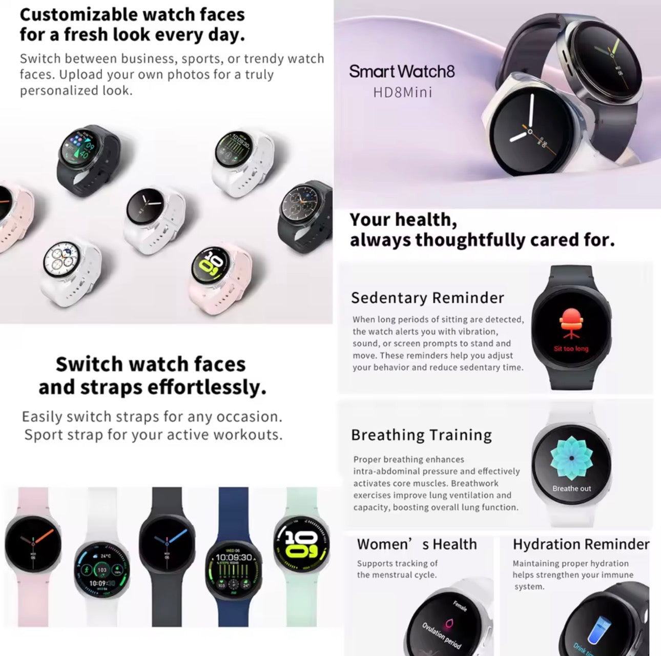 Smartwatch GL8 Mini - 40mm