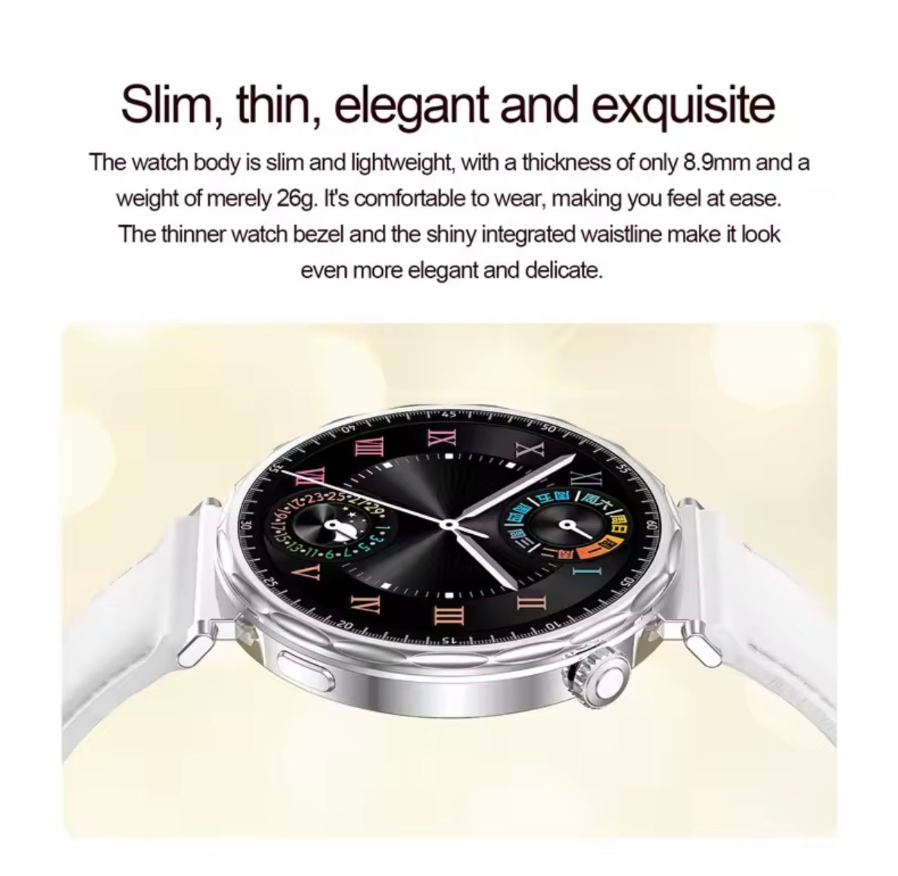 Smartwatch GL200 (Oferta Bracelet em Aço)