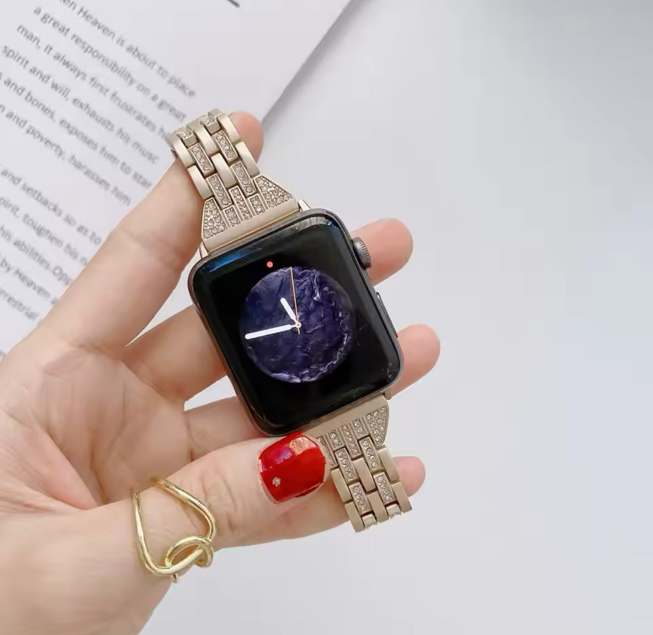 Bracelet GlowLady - Com brilhos - 22mm