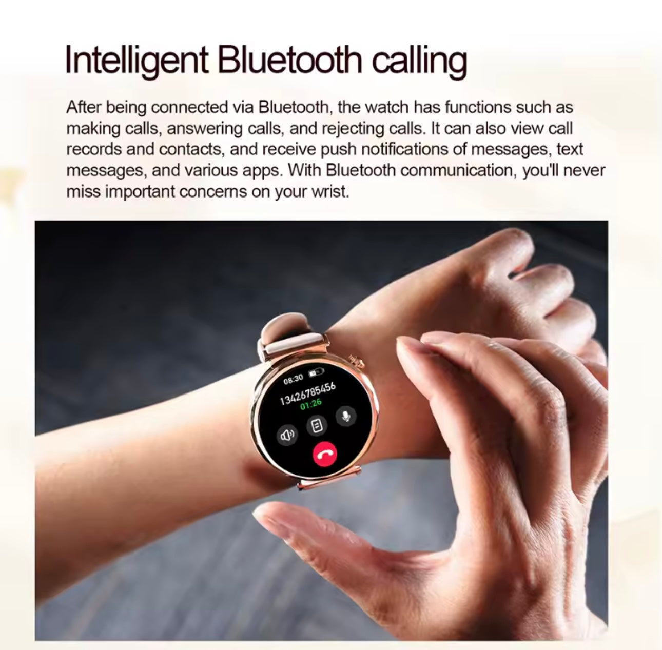 Smartwatch GL200 (Oferta Bracelet em Aço)