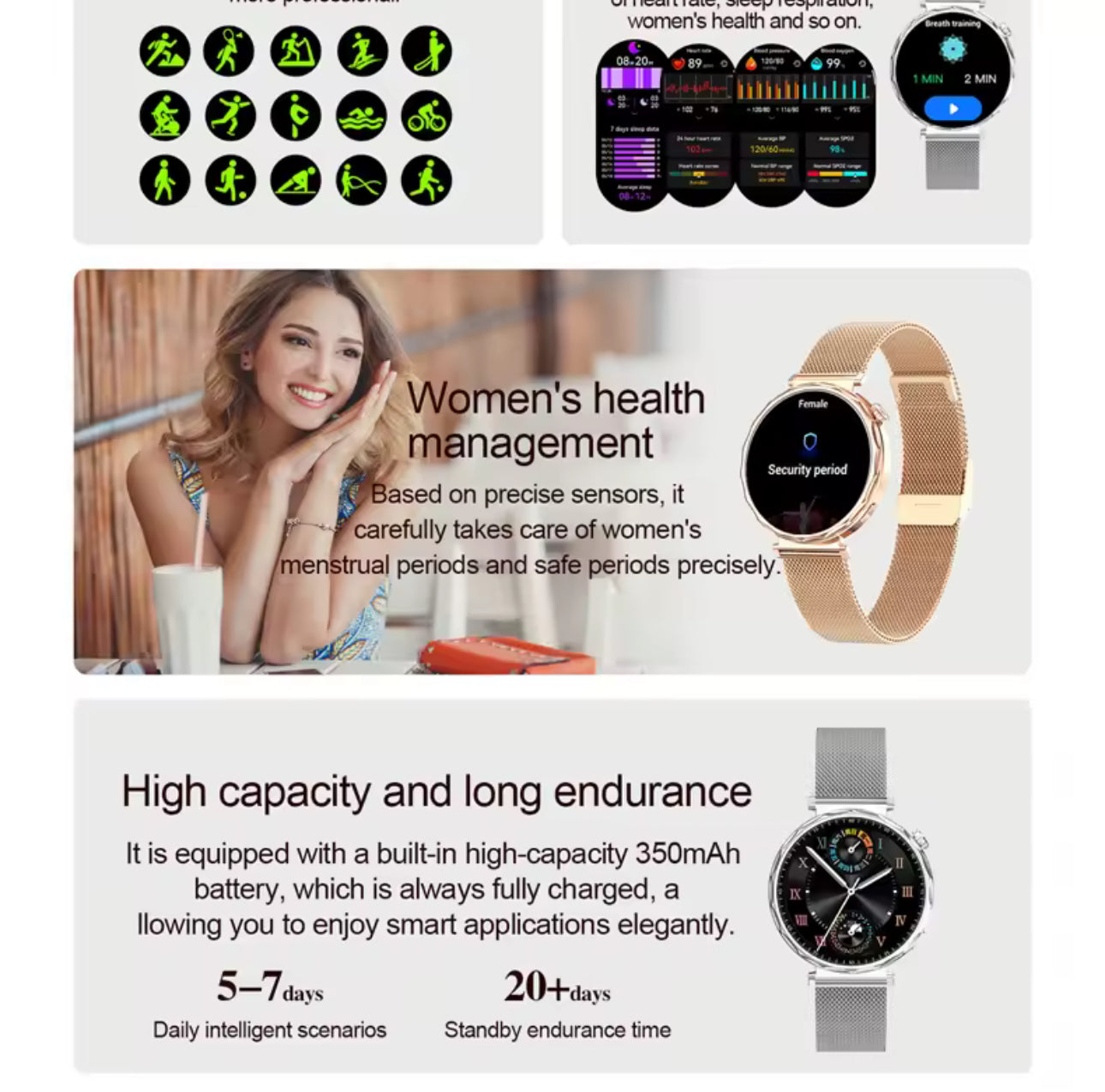 Smartwatch GL200 (Oferta Bracelet em Aço)