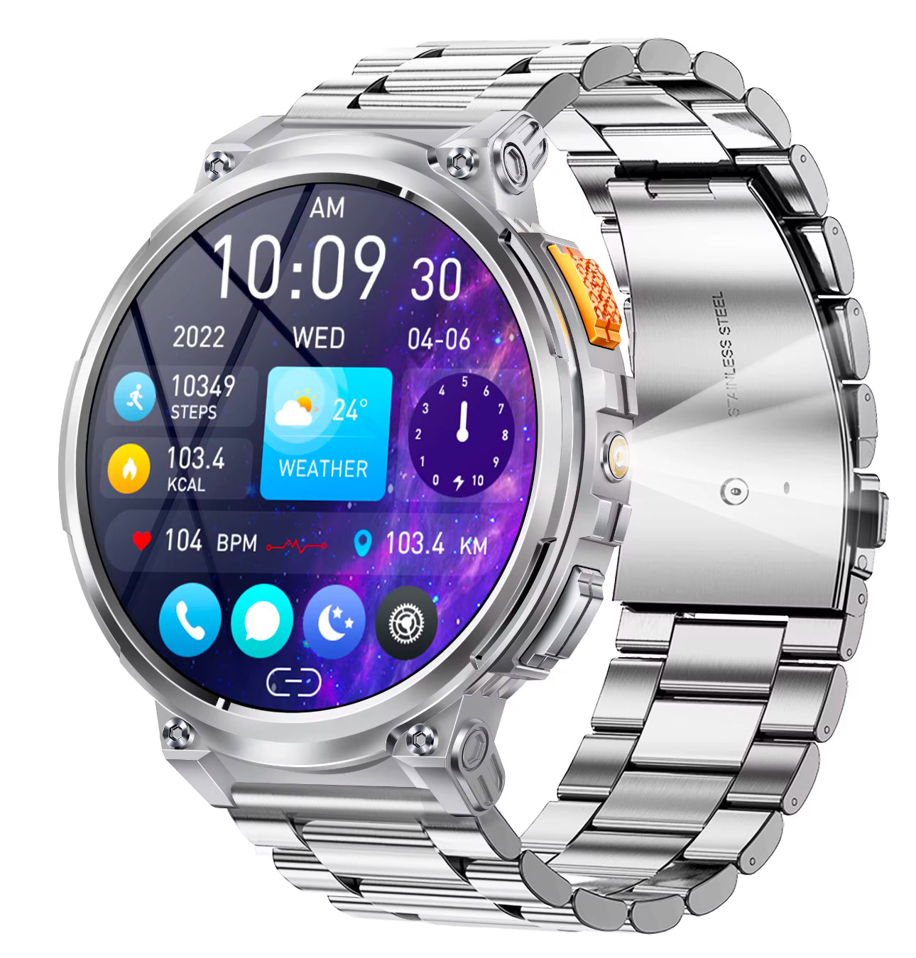 Smartwatch GL69 Pro 2ºGen (Oferta Bracelet em Aço)