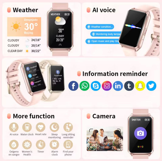 Smartwatch GL19 - Lady AEMAI