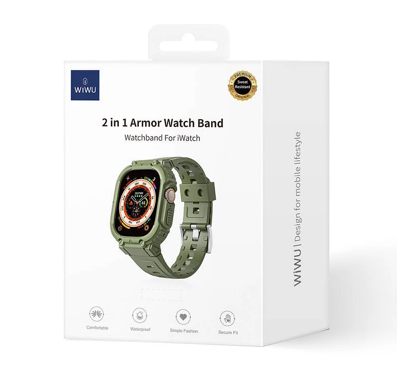 Capa Smartwatch ULTRA - Militar WIWU - 49mm