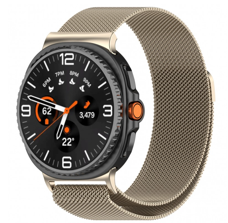 Bracelet Milanese Loop - Aço - Watch 8 Samsung (40/44/46mm)