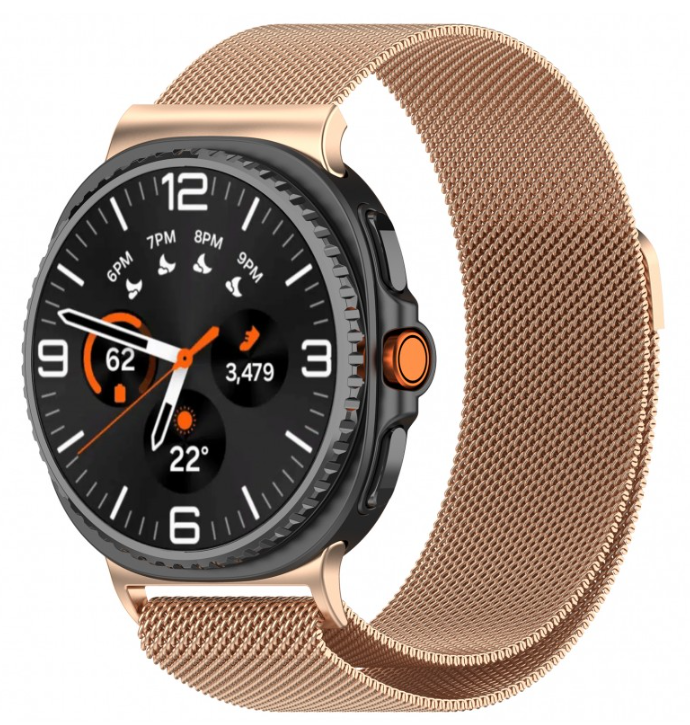 Bracelet Milanese Loop - Aço - Watch 8 Samsung (40/44/46mm)