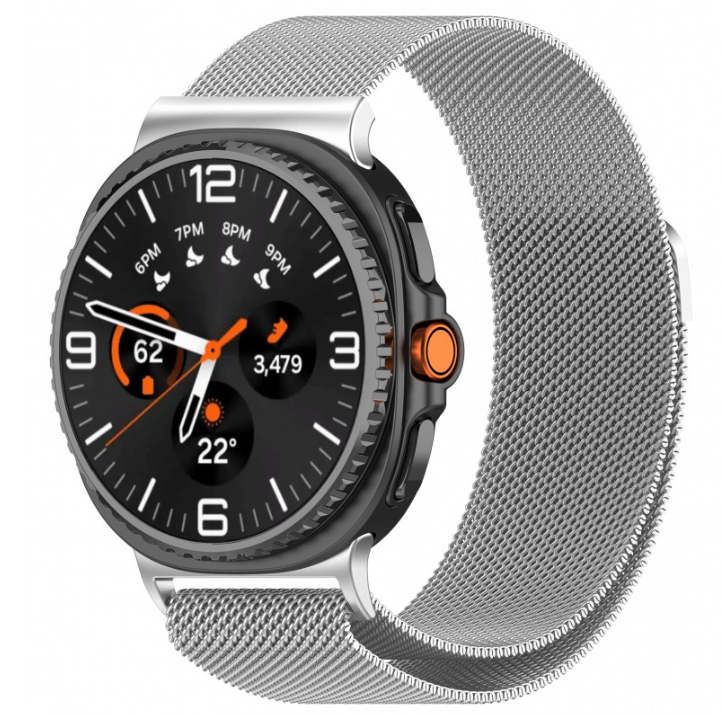 Bracelet Milanese Loop - Aço - Watch 8 Samsung (40/44/46mm)