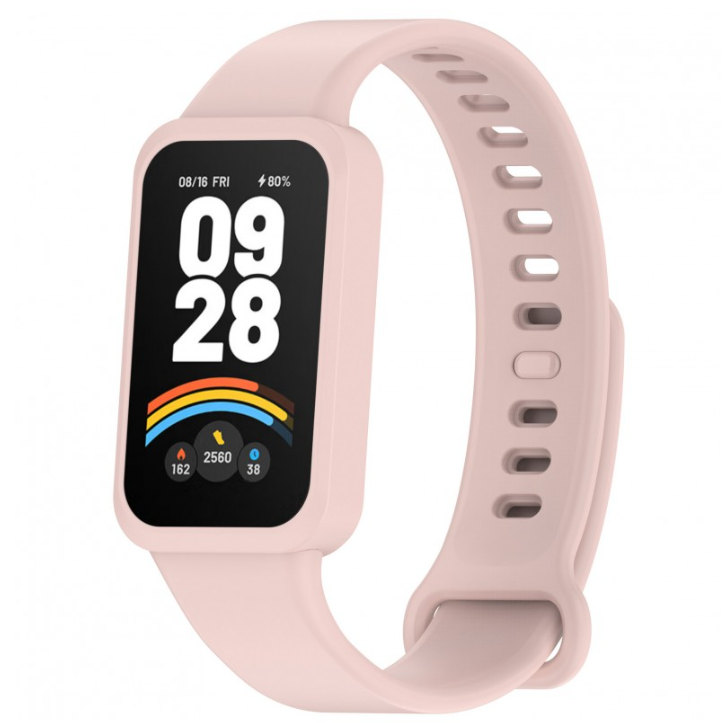 Bracelet Silicone Suave - Xiaomi Redmi Band 3 / Smart Band 9 Active