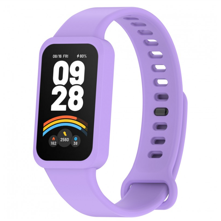 Bracelet Silicone Suave - Xiaomi Redmi Band 3 / Smart Band 9 Active