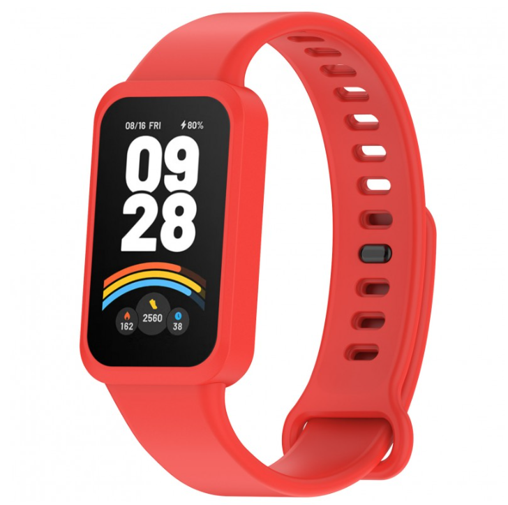 Bracelet Silicone Suave - Xiaomi Redmi Band 3 / Smart Band 9 Active