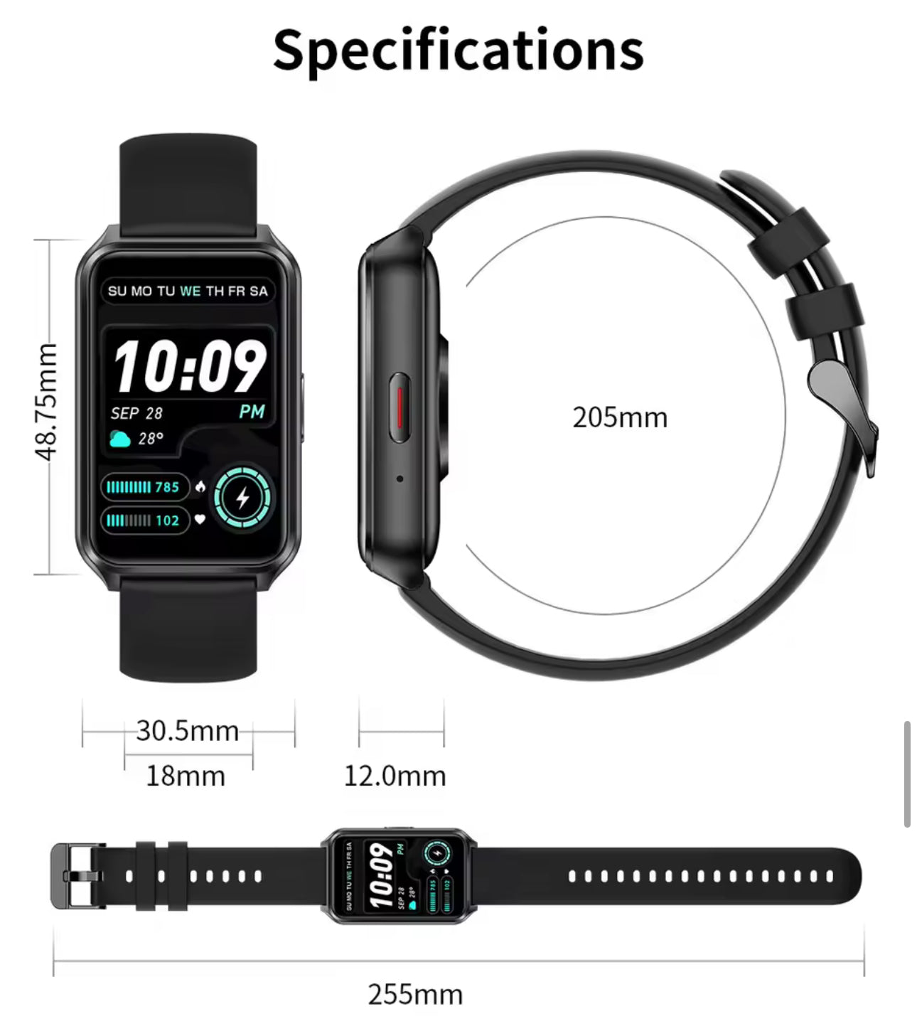 Smartwatch GL19 - Lady AEMAI