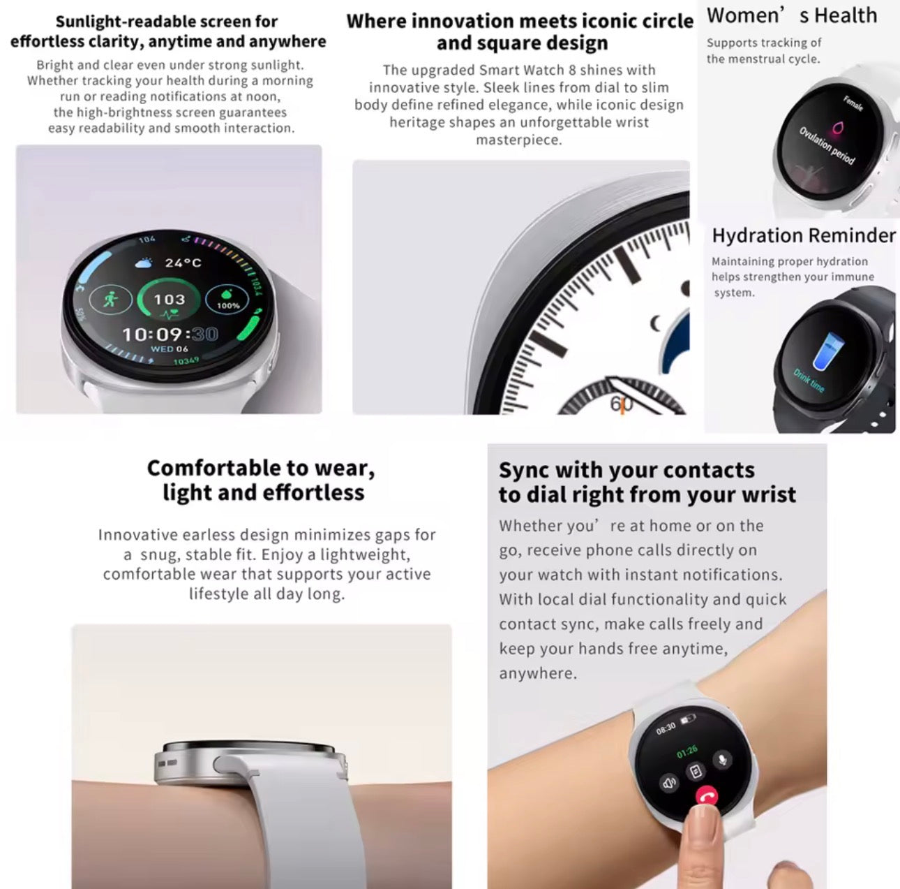 Smartwatch GL8 Mini - 40mm
