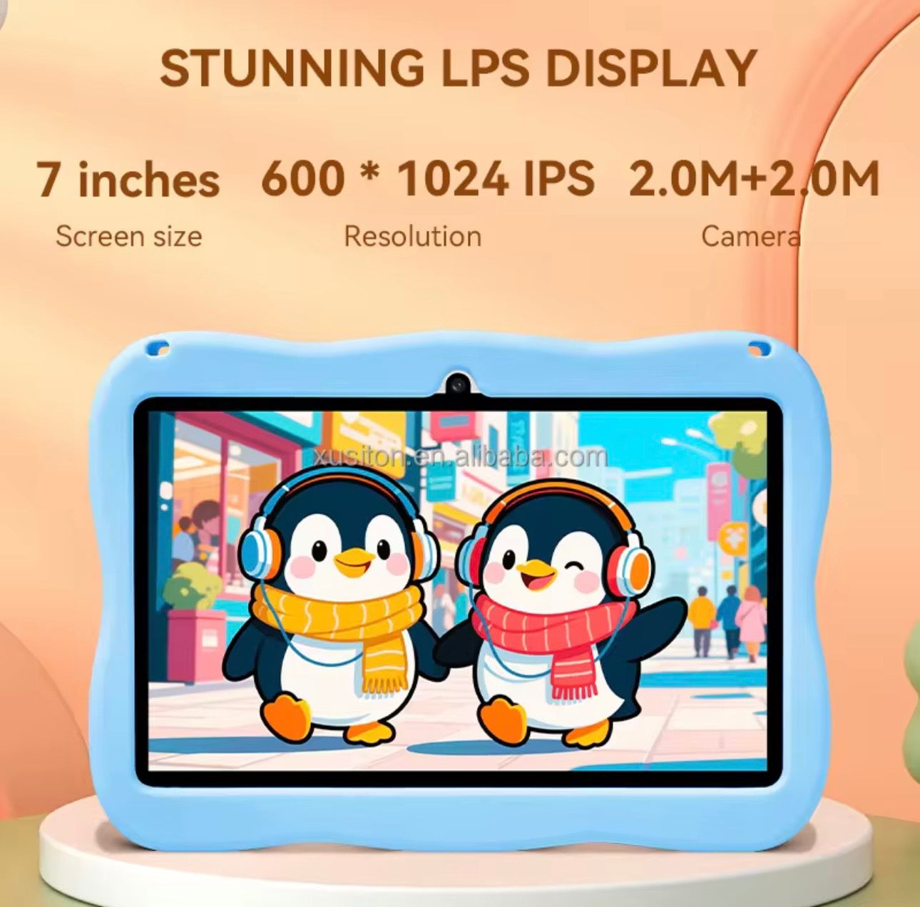 Tablet Criança Pinguim - GL712 | 6GB + 128GB