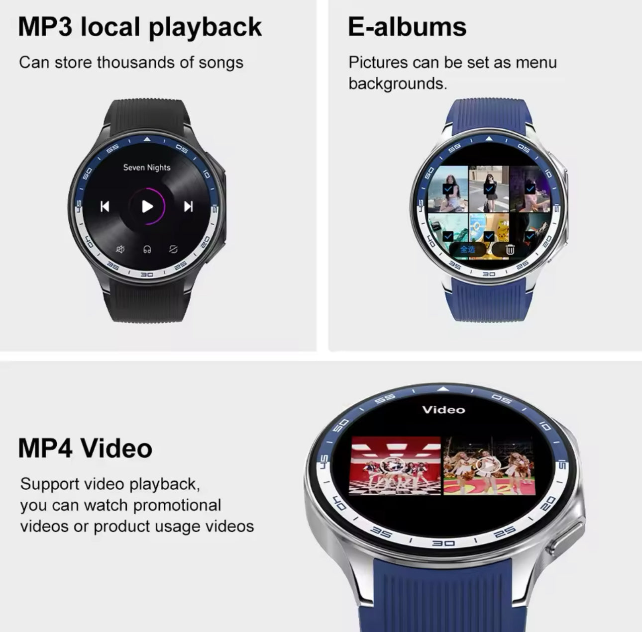 Smartwatch GL-X Pro - AMOLED 4GB