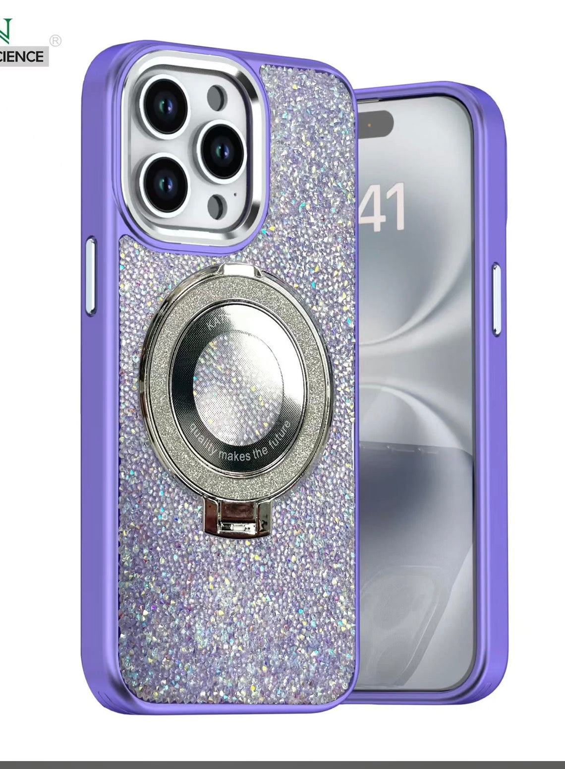 Capa Glow Premium c/suporte e pendente p/ cordão