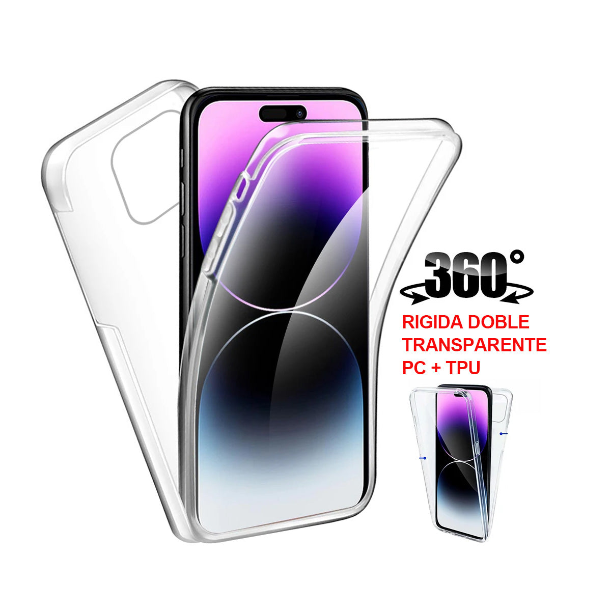 Capa Proteção Completa 360º - Samsung
