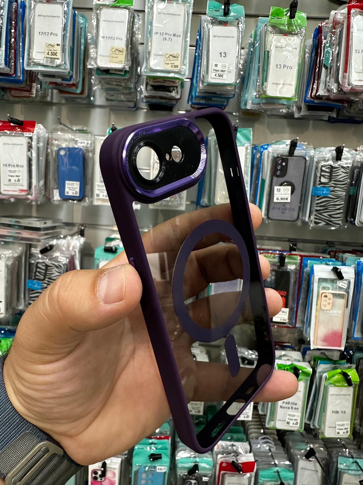 Capa MagSafe Glow Premium 3D