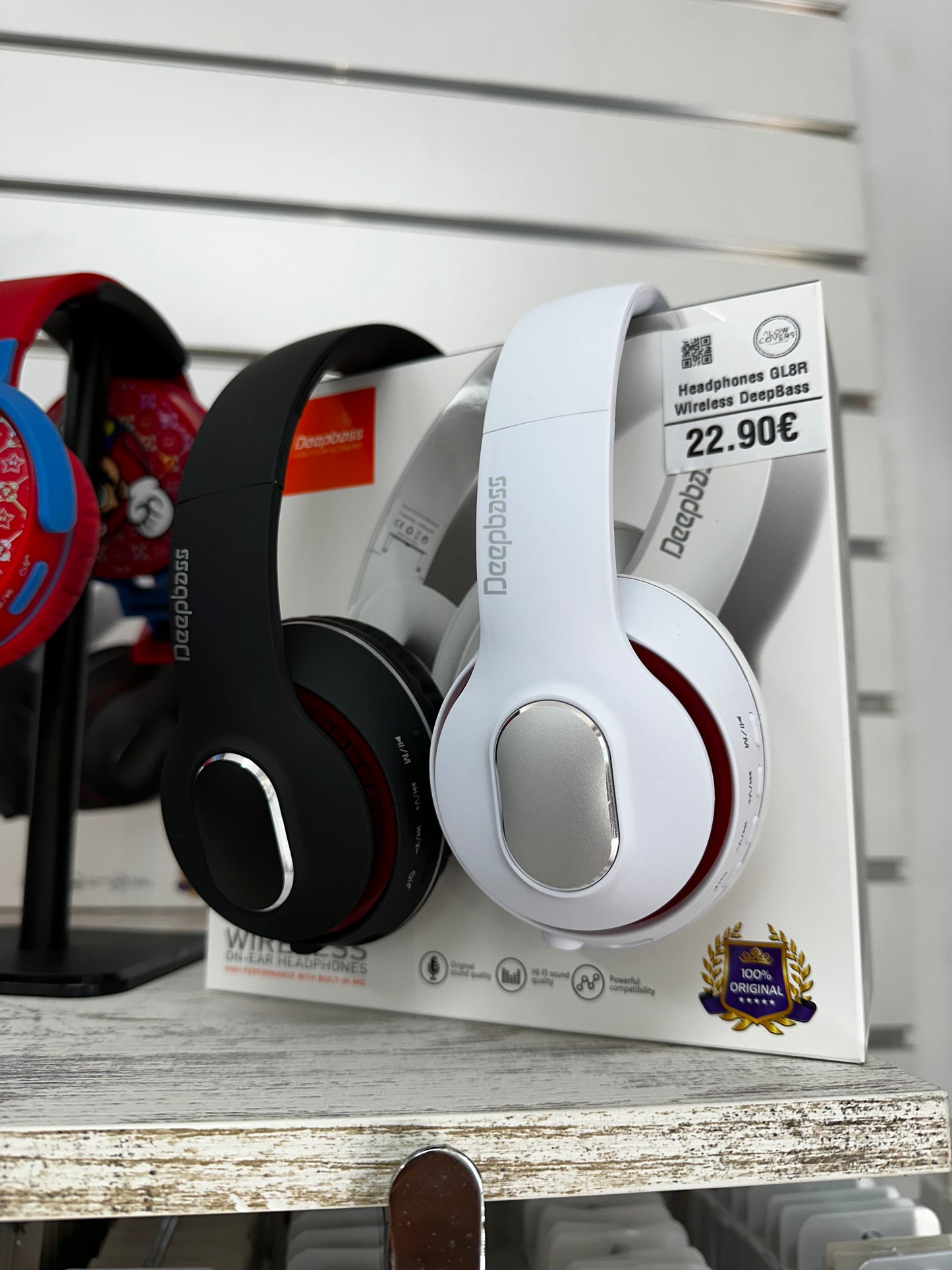 Headphones GL8R Wireless DeepBass