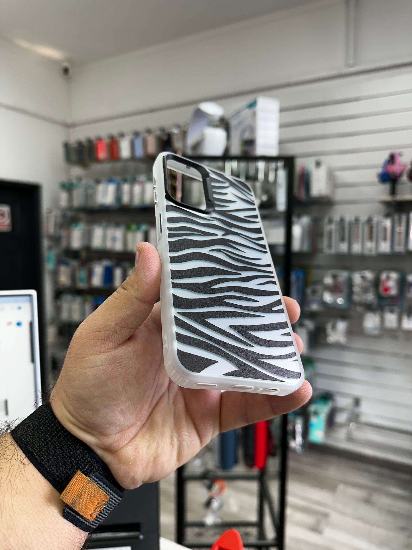 Capa Personalizada Zebra Style