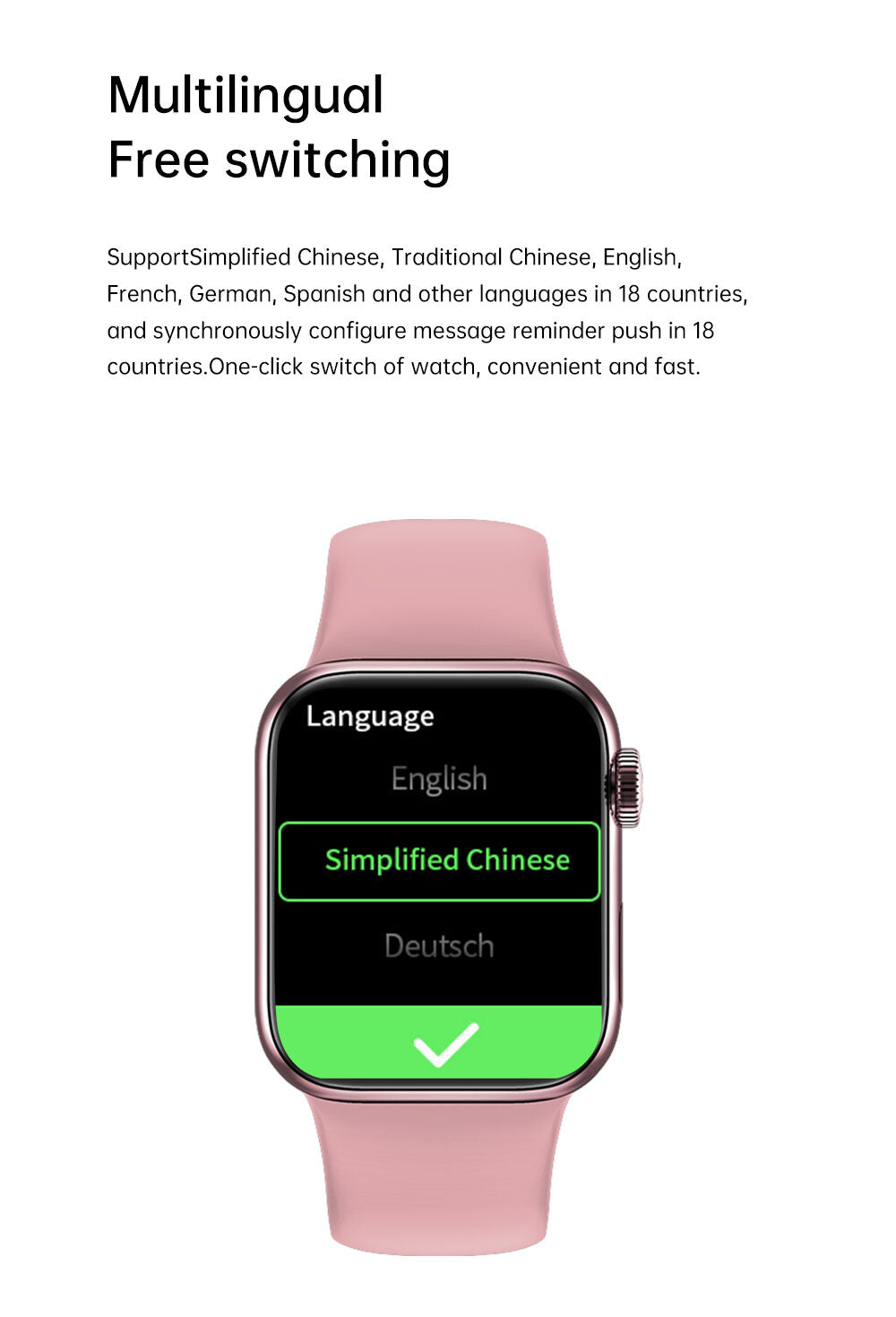 Smartwatch GL9s Pro OLED - 45mm