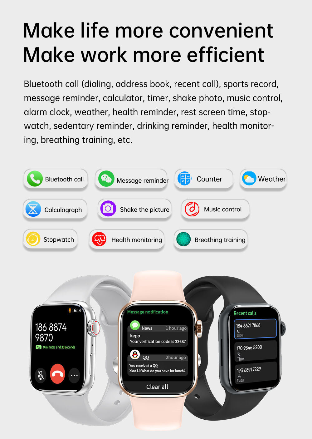 Smartwatch GL9s Pro OLED - 45mm