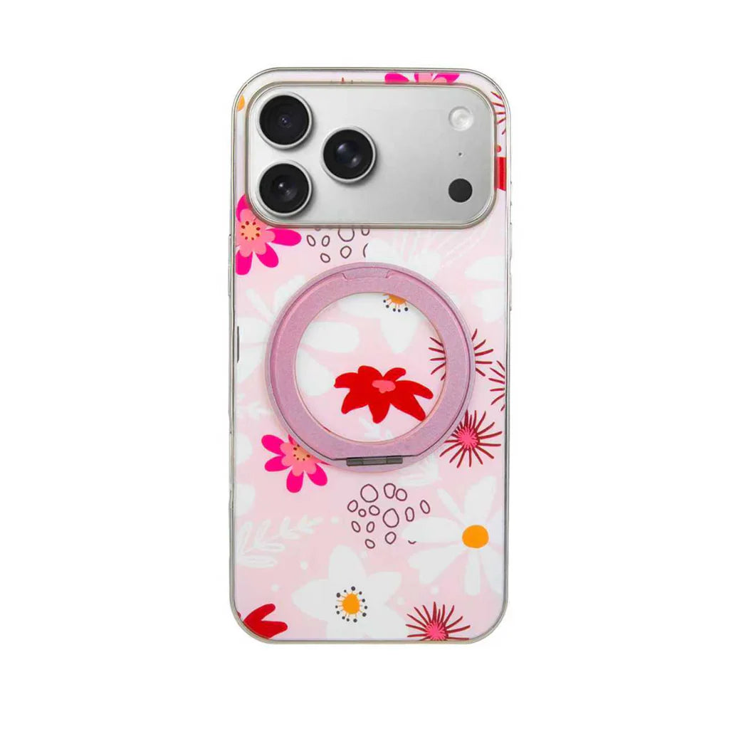 Capa Floral c/suporte de 360° MagSafe | Apple