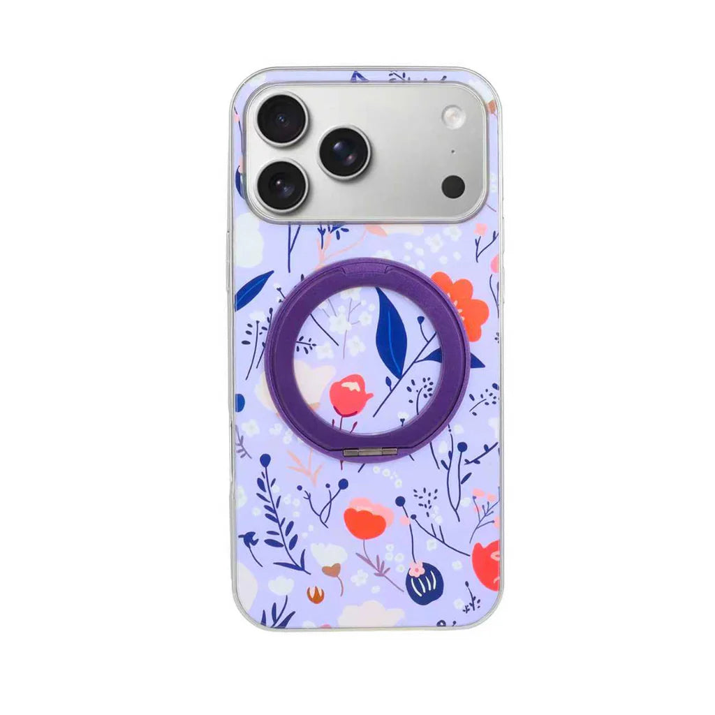 Capa Floral c/suporte de 360° MagSafe | Apple