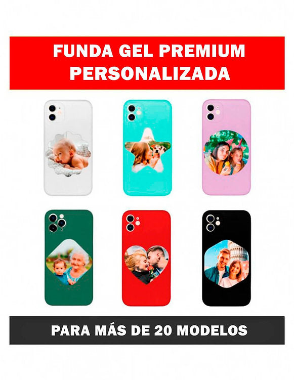 Capa Silicone Macio Premium Personalizada