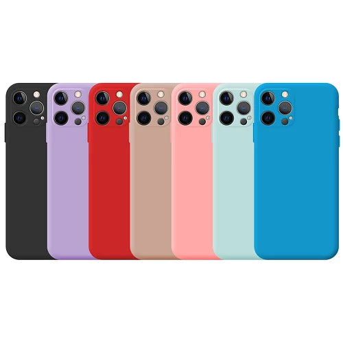 Capa Silicone Premium - Vermelho
