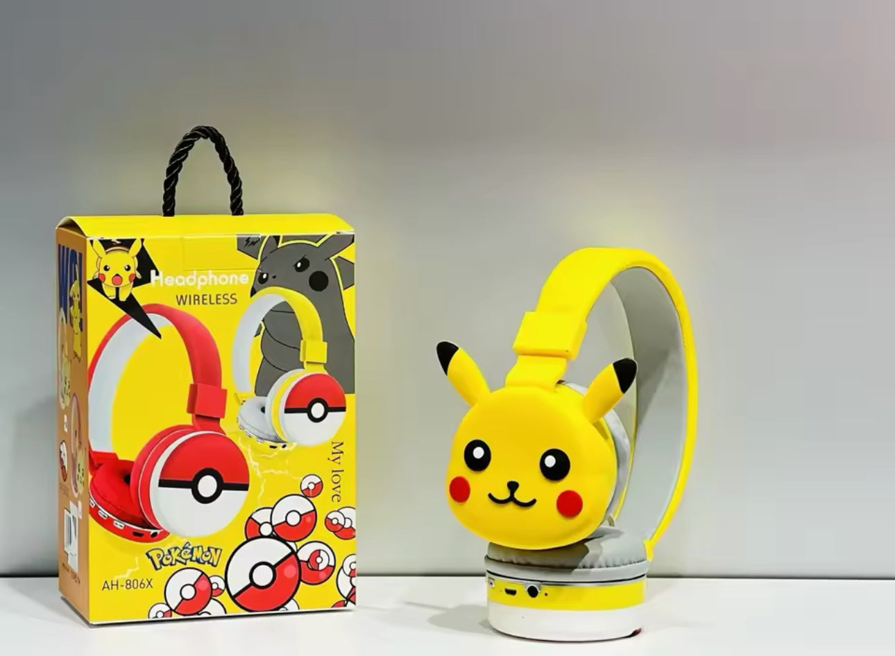 Headphones 3D - Pickachu Version