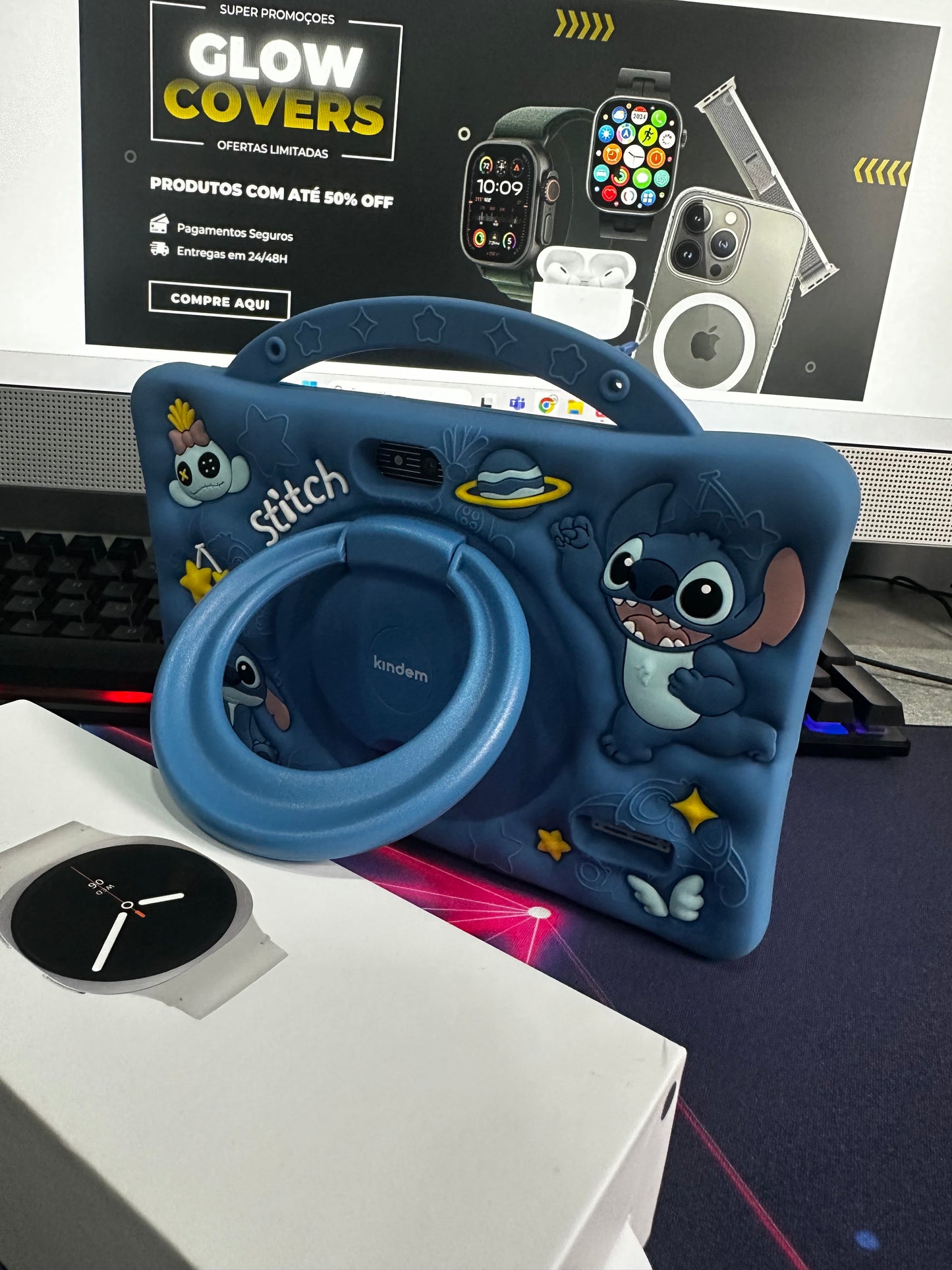 Tablet Criança 7" GL901 - Stitch | 4GB + 128GB