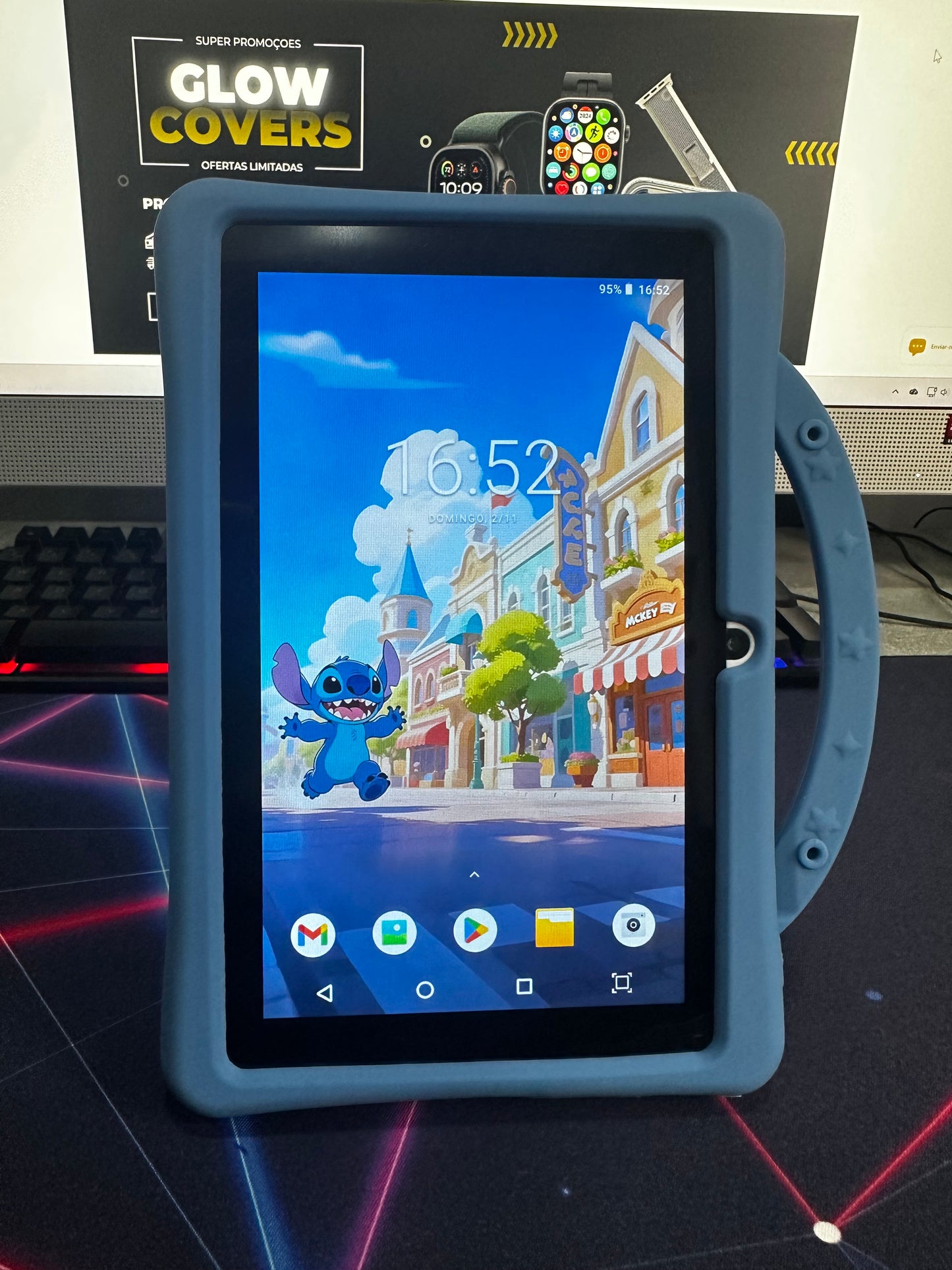 Tablet Criança 7" GL901 - Stitch | 4GB + 128GB
