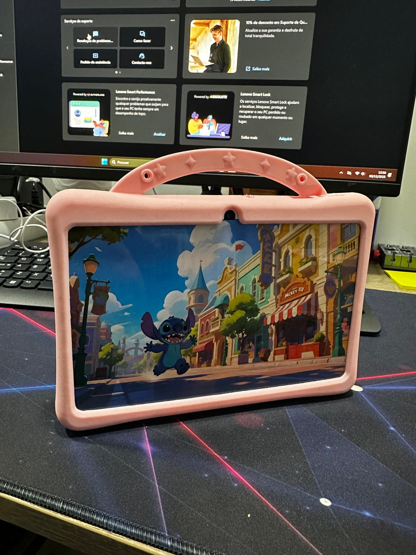 Tablet Criança 7" GL901 - Stitch | 4GB + 128GB