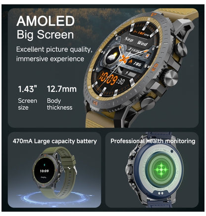 Smartwatch GL313 - Super AMOLED+