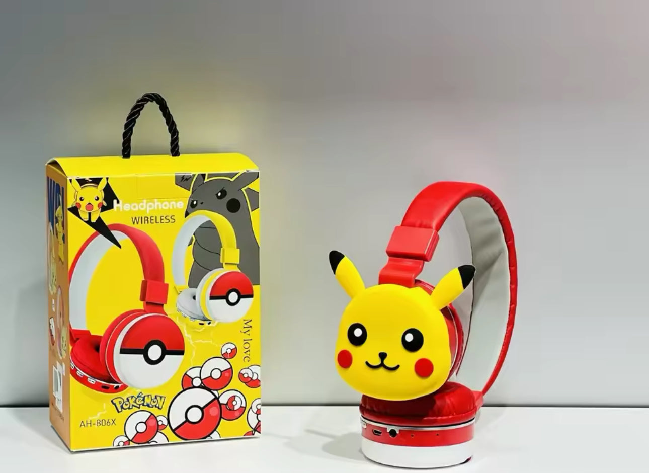 Headphones 3D - Pickachu Version