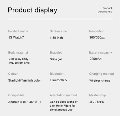 Smartwatch GL7 Lite - 44mm