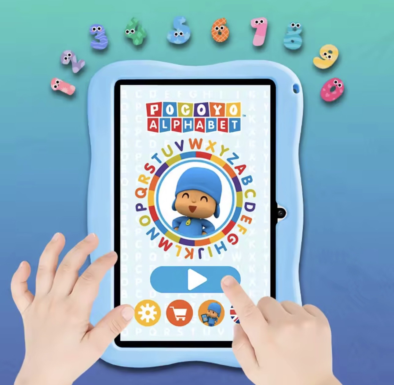 Tablet Criança Pinguim - GL712 | 6GB + 128GB