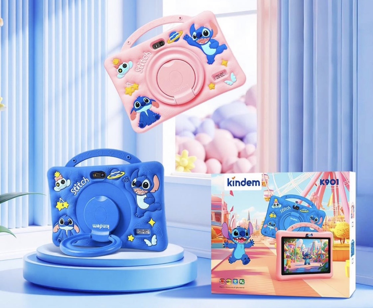 Tablet Criança 7" GL901 - Stitch | 4GB + 128GB