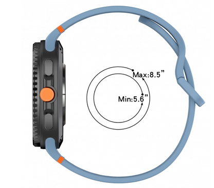 Bracelet Silicone Watch 8 Samsung (40/44/46mm)