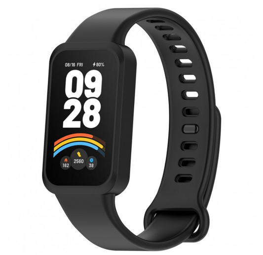 Bracelet Silicone Suave - Xiaomi Redmi Band 3 / Smart Band 9 Active