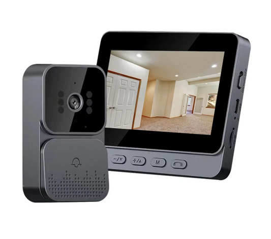 Vídeo Porteiro Smart Home: Segurança Total com Ecrã HD de 4.3"