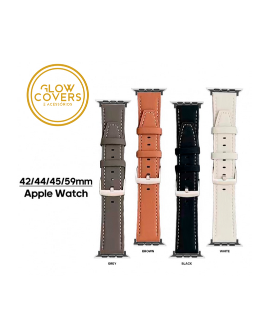 Bracelet Tipo Pele Apple Watch (42/44/45/46/49mm)
