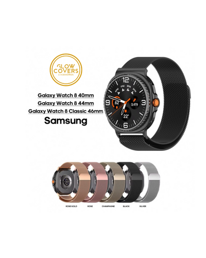 Bracelet Milanese Loop - Aço - Watch 8 Samsung (40/44/46mm)