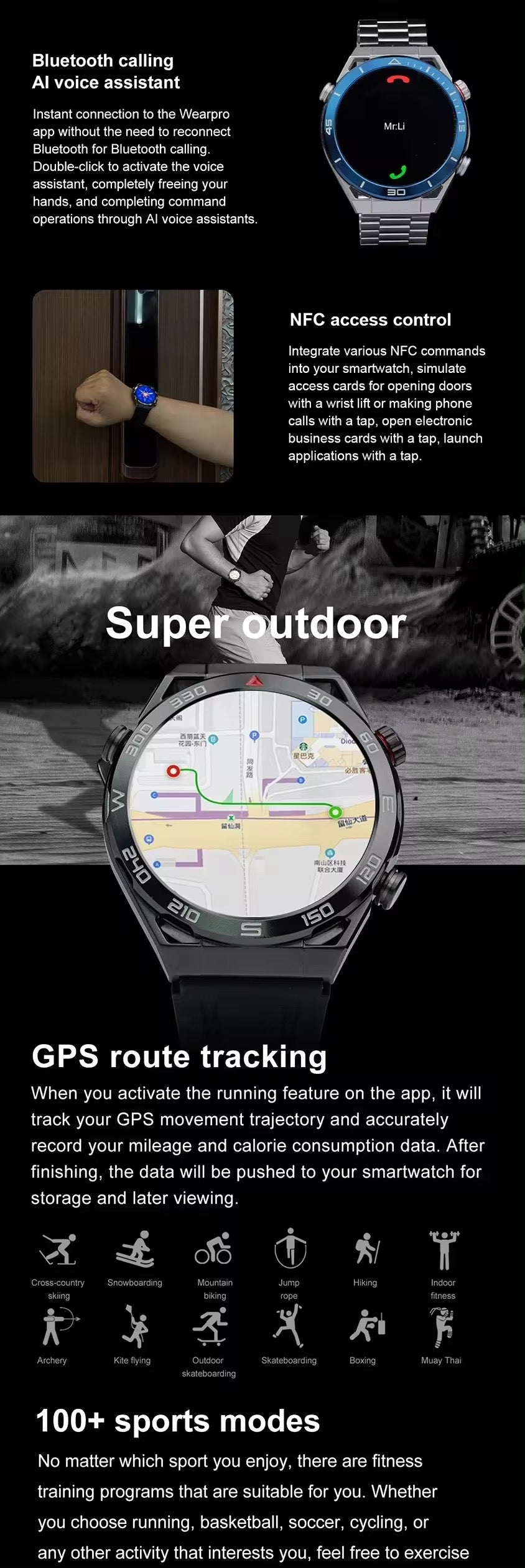 Smartwatch GL8 Pro Mate