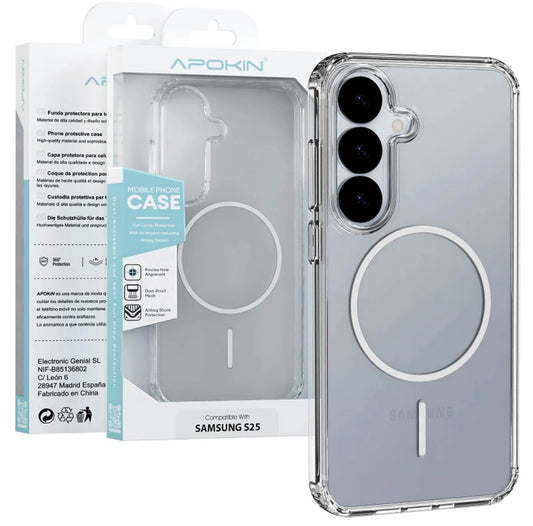 Capa Slim Clean MagSafe *New 2025 - Samsung