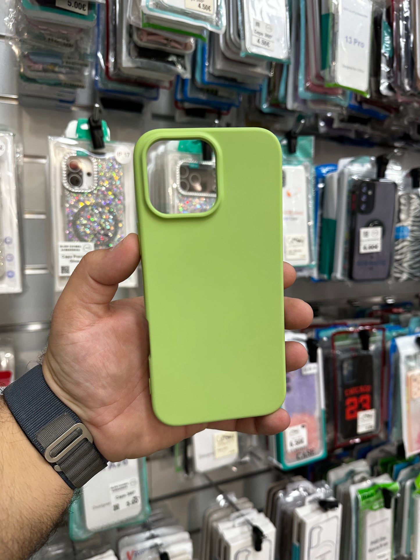 Capa Silicone Premium - Verde
