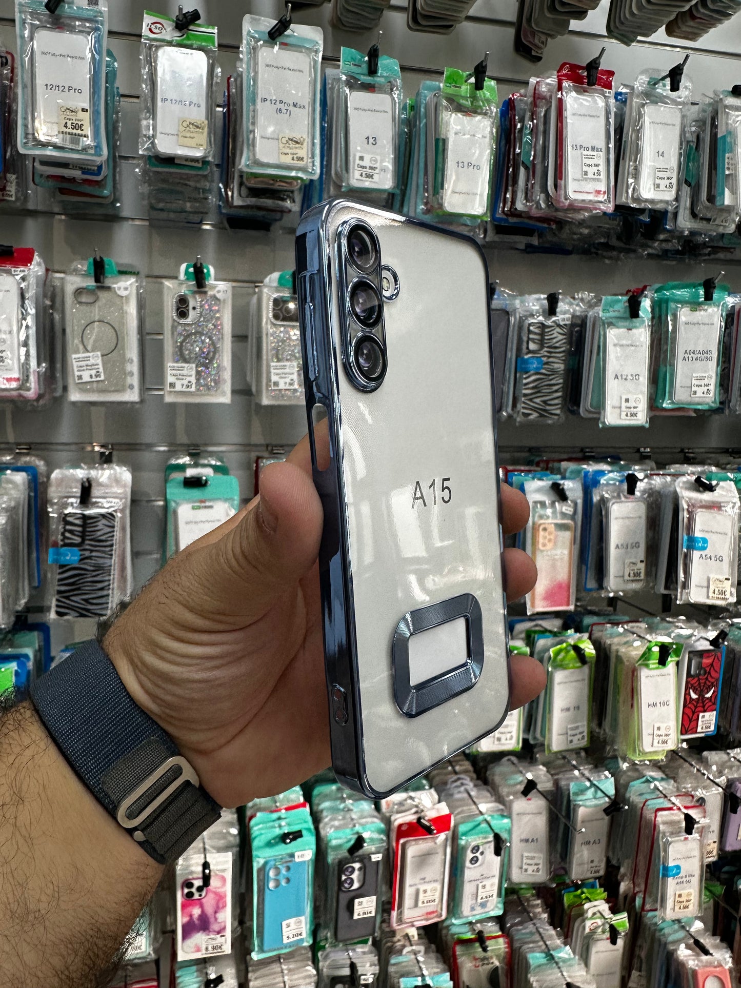 Capa Clean 3D - Azul