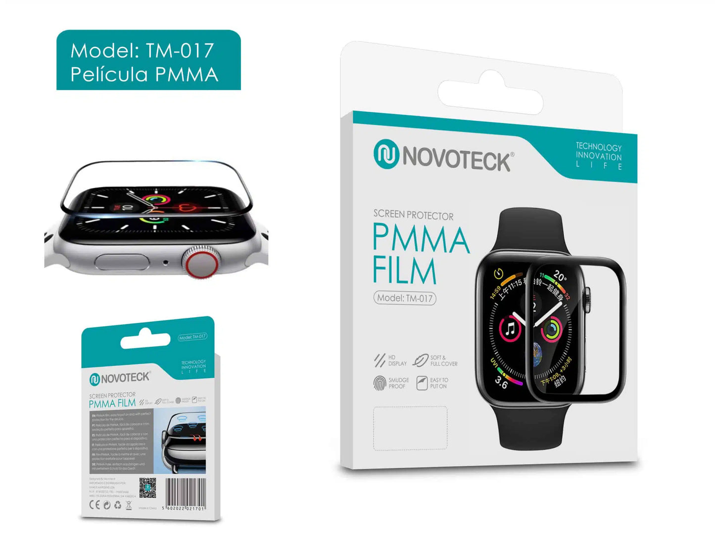 Película PMMA para Smartwatch