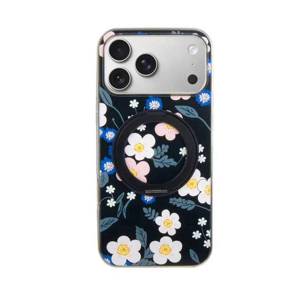 Capa Floral c/suporte de 360° MagSafe | Samsung