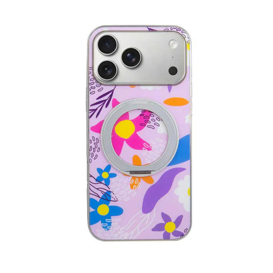 Capa Floral c/suporte de 360° MagSafe | Xiaomi